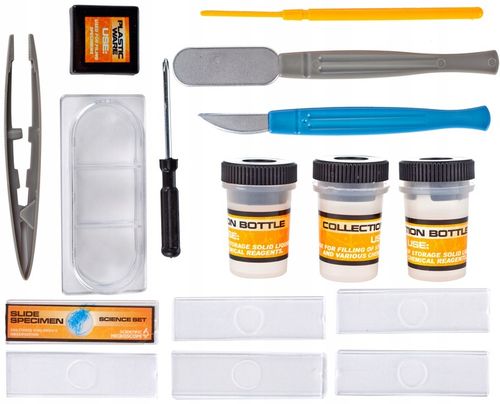 MIKROSKOP NAUKOWY ZABAWKA DLA DZIECI Z AKCESORIAMI W WALIZCE 640X na Arena.pl