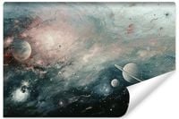 Fototapeta Do Salonu KOSMOS Galaktyka Gwiazdy Planety 180cm x 120cm
