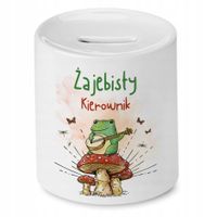 Skarbonka Dla Kierownika Na Urodziny Na Prezent Z Nadrukiem Ze Zdjęciem