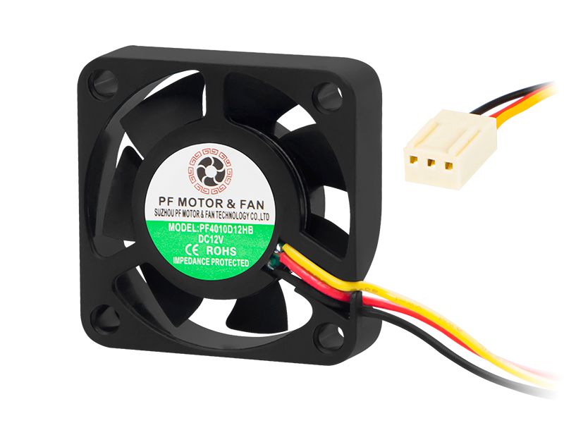 Wentylator 40x10 12V 4010D12 kulkowy zdjęcie 1