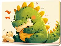 Obraz 90x70cm Uroczy Dinozaur