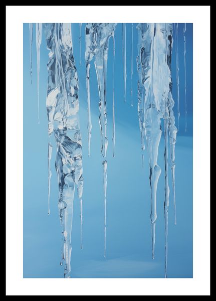 Plakat 30x45cm Kryształowe Sople zdjęcie 3