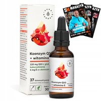 AURA HERBALS KOENZYM Q10 + WITAMINA E ANTYOKSYDANT SKÓRA MŁODY WYGLĄD 30 ml