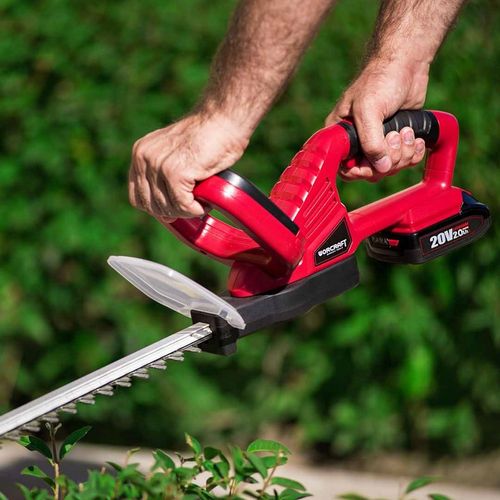 NOŻYCE DO ŻYWOPŁOTU AKUMULATOROWE DO KRZEWÓW GAŁĘZI SEKATOR 510MM WORCRAFT na Arena.pl