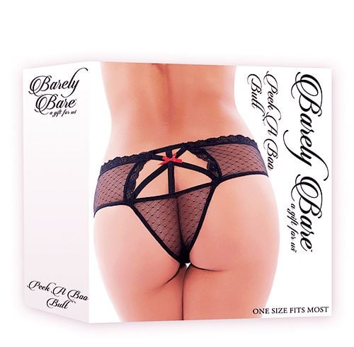barely bare peek a boo butt black na Arena.pl