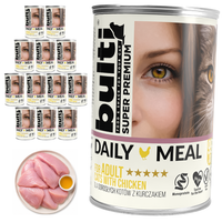 BULTI Daily Meal Adult mokra karma dla kota dorosłego Kurczak 12x400g