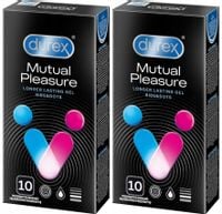 20X Durex Mutual Pleasure Opóźniające + Wypustki