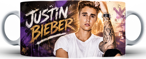 Kubek ceramiczny Justin Bieber na Arena.pl