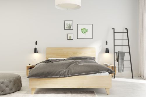 DEESI łóżko sosnowe VIVECA 140x200 na Arena.pl