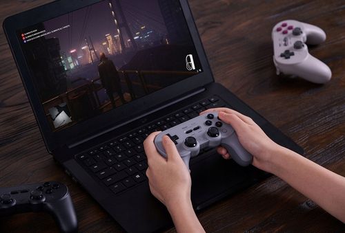 8BitDo Pro 2 Gray v2 Hall Effect Pad Bluetooth Android Apple PC Switch na Arena.pl