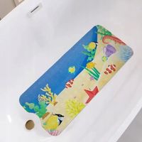 2 x ANTYPOŚLIZGOWA MATA DO KĄPIELI DO WANNY POD PRYSZNIC 100X40 CM OCEAN