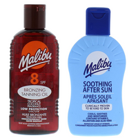 Malibu Olejek Do Opalania SPF8 200ml + Balsam Po Opalaniu 200ml