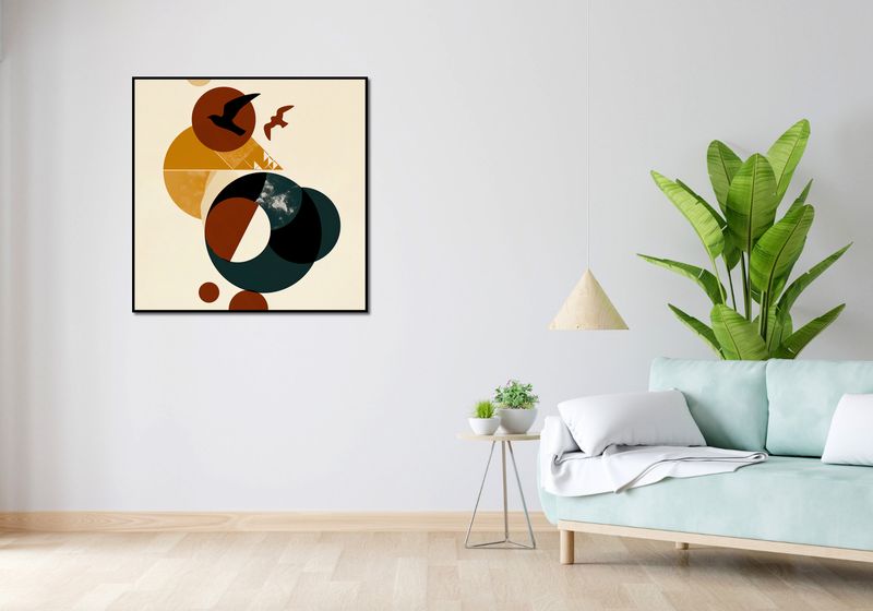 Plakat 90x90cm Kosmiczne Migracje zdjęcie 4