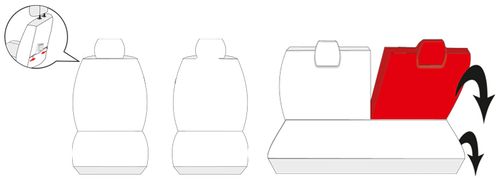 Pokrowce na fotele samochodowe szyte na miarę do Suzuki Jimny IV od 2018 na Arena.pl