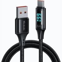 2 x Mcdodo Szybki Kabel Przewód Usb Do Usb-C 1,2M 66W 6A 480Mbps Wyświetlac