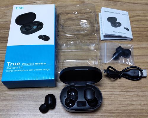 SŁUCHAWKI BEZPRZEWODOWE E6S TWS BLUETOOTH 5.0 na Arena.pl