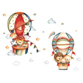 Naklejki Na Ścianę Balony Szafę Meble Szybę Lustro Dla Dzieci Do Pokoju