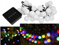 LAMPKI CHOINKOWE ŚWIĄTECZNE 30 LED sznur SOLARNY