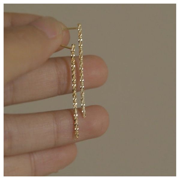 Złote Kolczyki K1618 zdjęcie 2