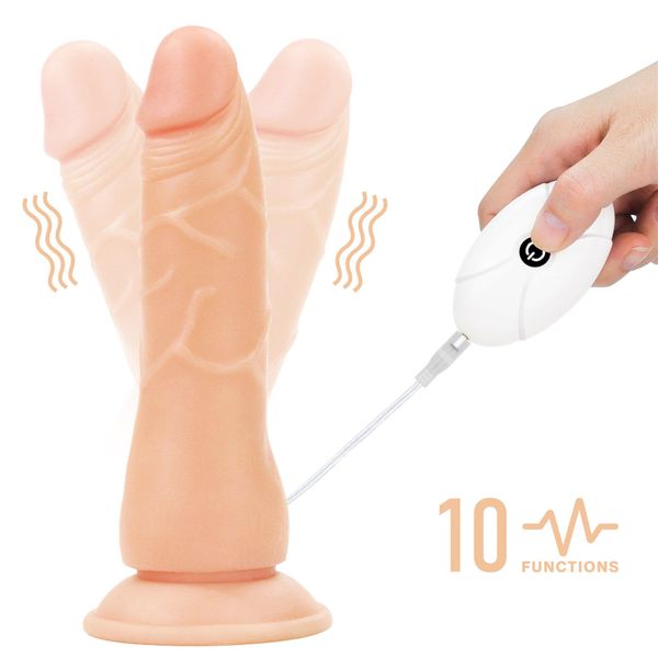 Vibrating Easy Strapon Set 7.5'' zdjęcie 13
