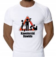 Koszulka z nadrukiem WIECZÓR KAWALERSKI pan młody