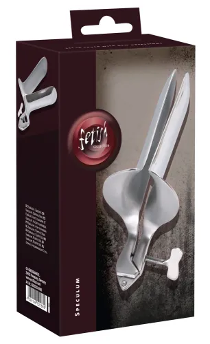 fetish collection wziernik ginekologiczny stalowy srebrny 10,5 cm na Arena.pl