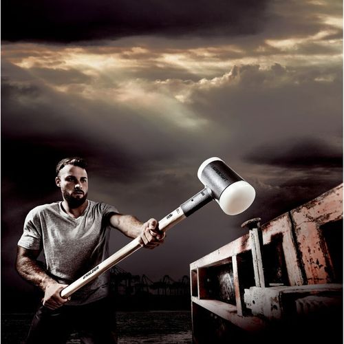 Młotek Gumowy Halder Supercraft Przeciwodbiciowy na Arena.pl