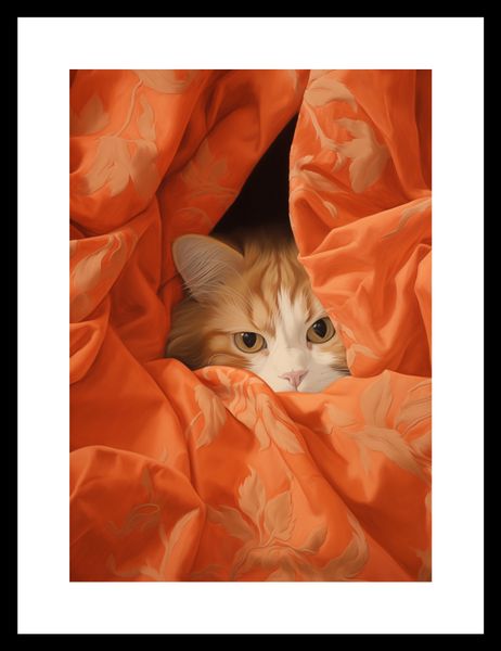 Plakat 21x29,7cm Ukryty Kot zdjęcie 3