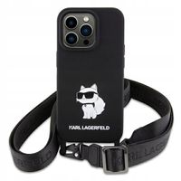 ETUI SILIKONOWE KARL LAGERFELD CROSSBODY CHOUPETTE DO IPHONE 15/14/13 6.1