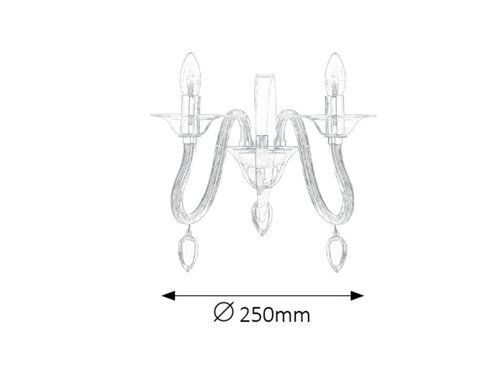 Lampa ścienna Madeleine na Arena.pl