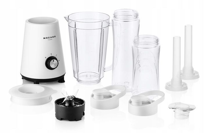 BLENDER KIELICHOWY DO KOKTAJLI SMOOTHIE 2 WKŁADY CHŁODZĄCE + 2 BUTELKI 3w1 zdjęcie 11