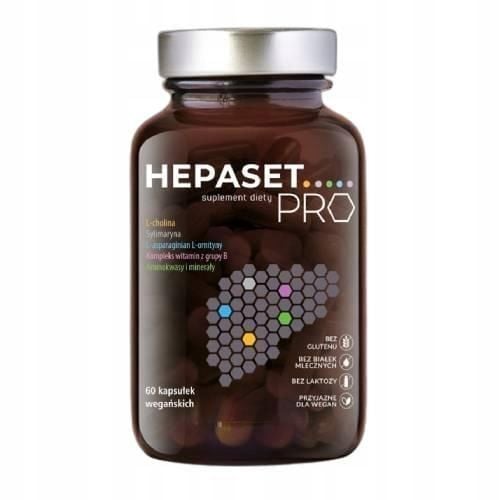 Hepaset Pro, na wątrobę, 60 kapsułek na Arena.pl