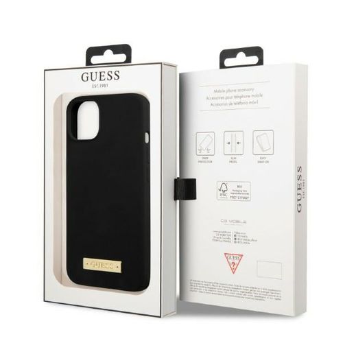 Etui Guess do iPhone 15, iPhone 14, iPhone 13, Czarny, MagSafe na Arena.pl
