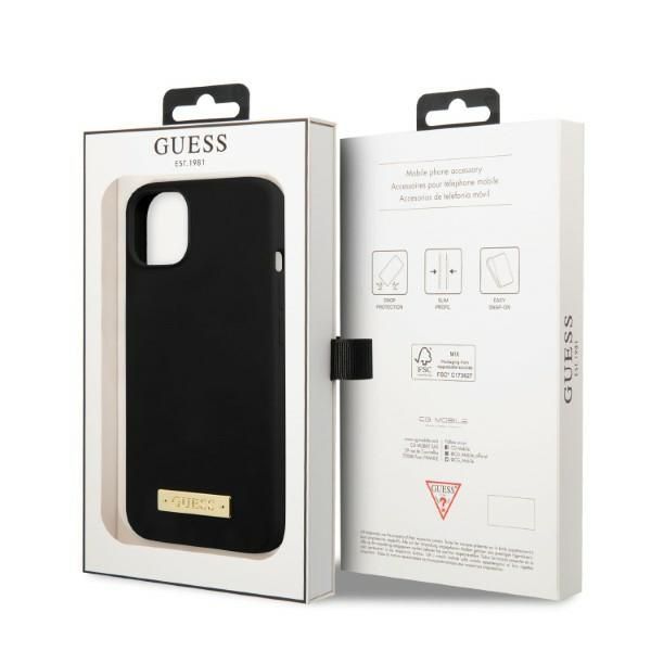 Etui Guess do iPhone 15, iPhone 14, iPhone 13, Czarny, MagSafe zdjęcie 8