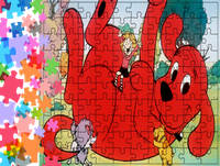 Puzzle tradycyjne - Clifford - Wielki Czerwony Pies