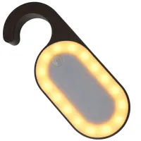 Lampka nocna led z zawieszką do szafy wieszak czujnik ruchu barwa ciepła