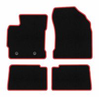 Dywaniki welurowe CARLUX-RED do Toyota Auris I 2006-2012