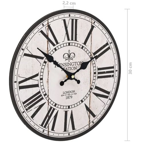 Zegar ścienny vintage London, 30 cm na Arena.pl