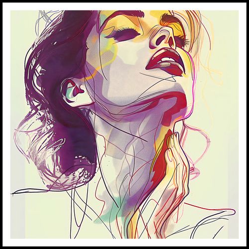 Plakat 90x90cm Płynność na Arena.pl