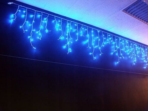 SOPLE FLASH 500 LED ZEWNĘTRZNE CHOINKOWE lampki NIEBIESKIE z Flashem na Arena.pl