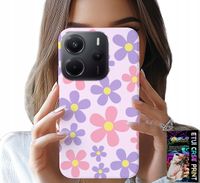 ETUI DO XIAOMI NOTE 14 4G - KOLOROWE STOKROTKI, STOKROTKA, KWIATKI