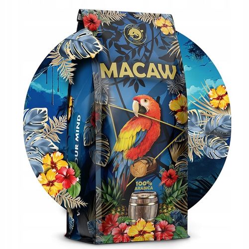 Kawa ziarnista 1kg x2 ŚWIEŻO PALONA Cubana + Macaw ARABICA 100% + na Arena.pl
