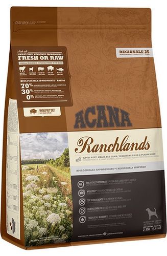 Acana Highest Protein Ranchlands Dog 2kg na Arena.pl