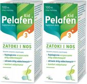 Phytopharm Pelafen KID 3+ Zatoki i Nos 100 ml płyn malinowy
