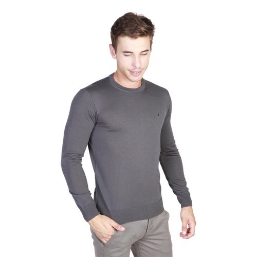 Trussardi sweter męski szary L na Arena.pl