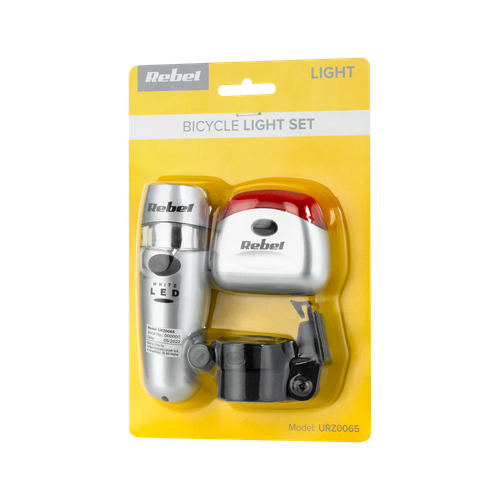 Komplet świateł do roweru VIPOW na Arena.pl