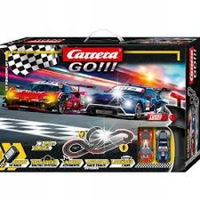 CARRERA GO!!! Tor samochodowy GT POWERPLAY 4,9 m + 2 samochody 62597
