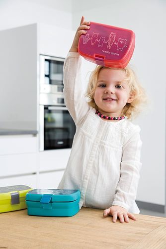 Lassig Lunchbox About Friends niebieski na Arena.pl