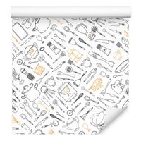 Tapeta W Rolce Do Kuchni Jadalni Mikser Talerze Akcesoria Kuchenne