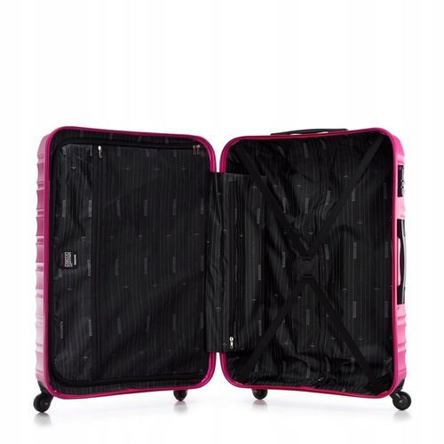 WITTCHEN Duża walizka z ABS-u z żebrowaniem na Arena.pl